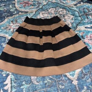 Freestyle Revolution Black and Tan A-Line Skirt